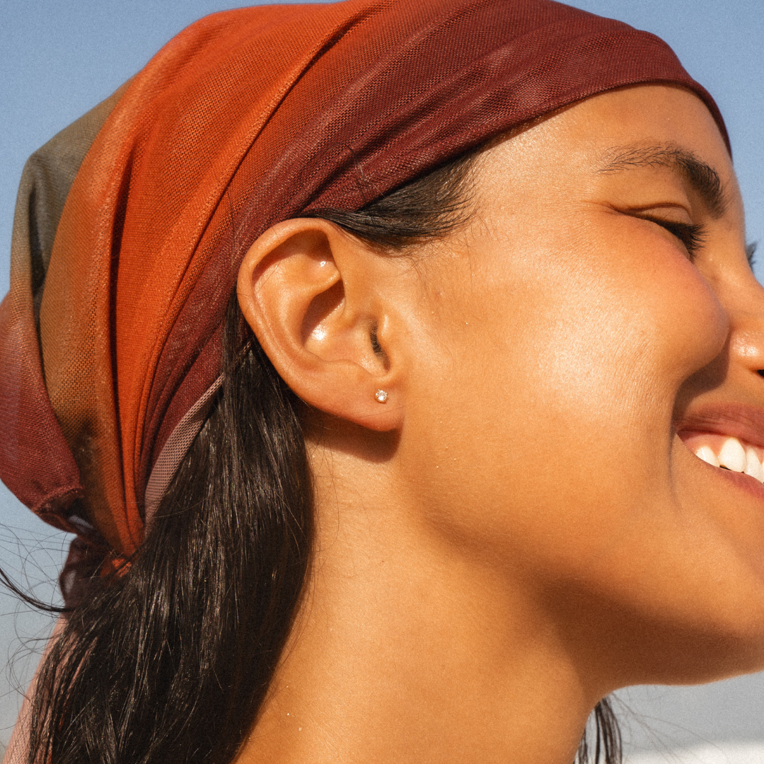 Zircon Stud Earrings