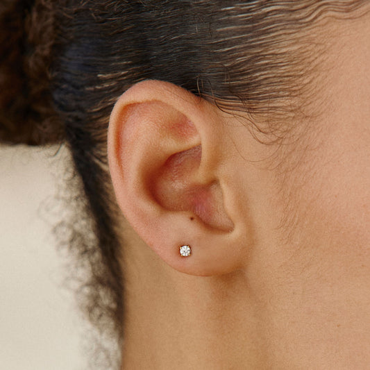 Zircon Stud Earrings